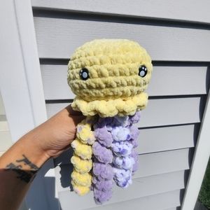 💛💜🪼 Jellyfish Crochet Plushie Amigurumi